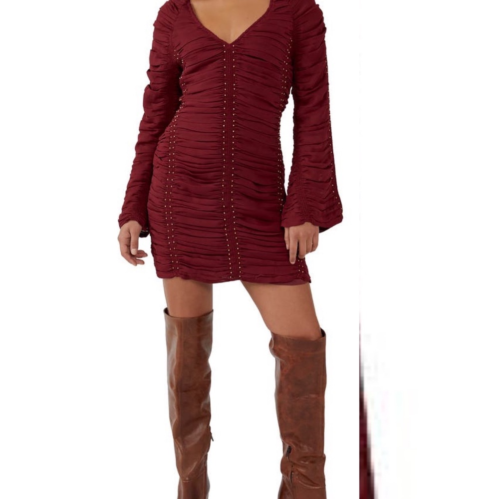 Western Romance Long Sleeve Minidress
Free People